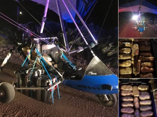 Customs and Border Protection Officers Seize Meth Flown Into US on Ultralight Aircraft