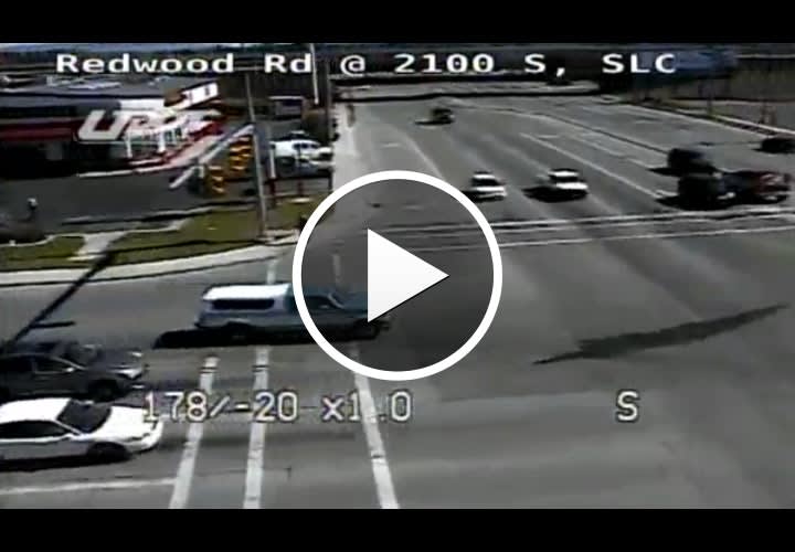 Video: Utah Police Chase Caught on Traffic Cameras