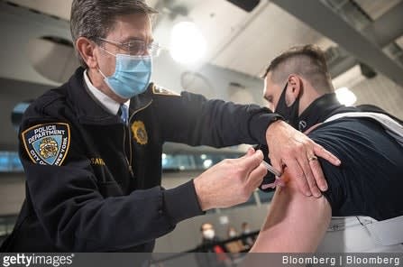80% of NYPD Officers Vaccinated, Mandate Takes Effect Monday