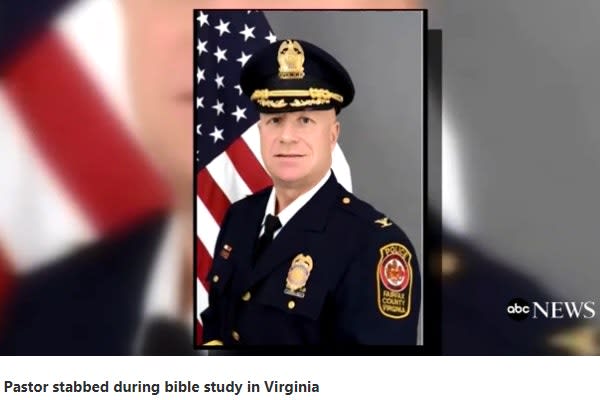 Virginia Police Chief Stops Edged Weapon Attack at Church