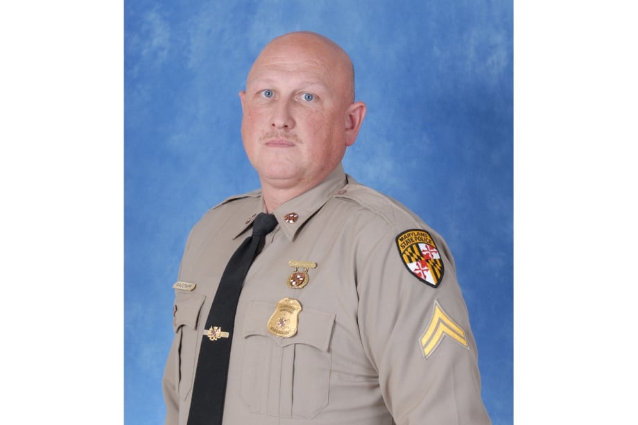 Maryland Trooper Named NLEOMF February 2020 Officer of the Month