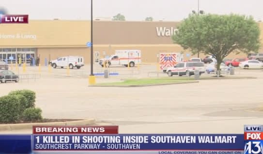 Officer Saved by Vest, 2 Employees Killed in Mississippi Walmart Shooting