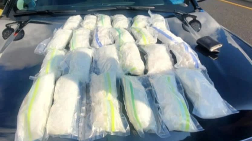 Washington Officers Seize 24 Pounds of Meth at Traffic Stop
