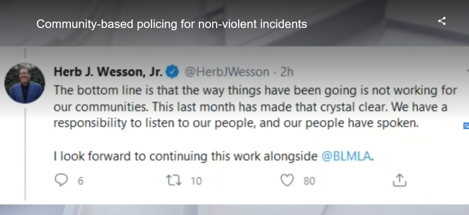 Los Angeles Takes First Steps to Have Unarmed Officials Respond to Some Calls Now Handled by Police