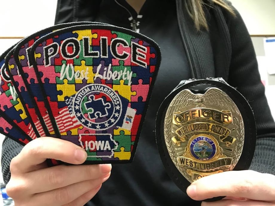 Iowa Department Selling Special-Edition Patches to Raise Awareness of Autism