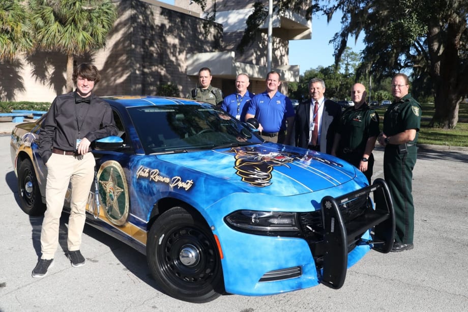 Florida Sheriff's Office Unveils Specially Skinned Patrol Vehicle