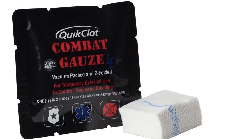 QuikClot Combat Gauze LE