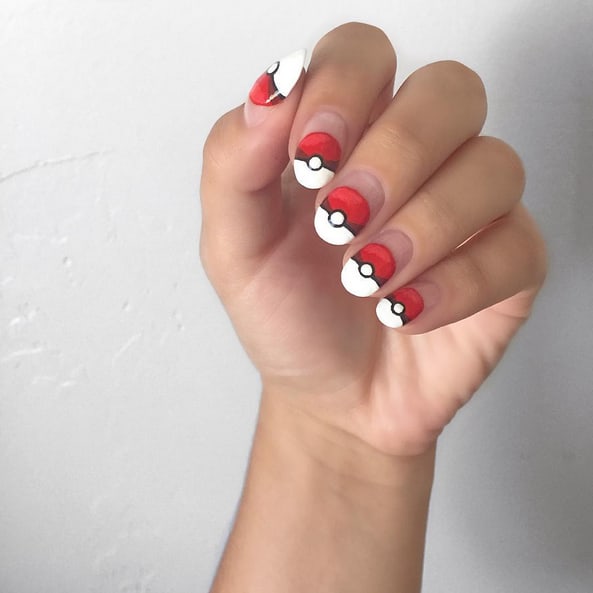 Pokemon Nail Art