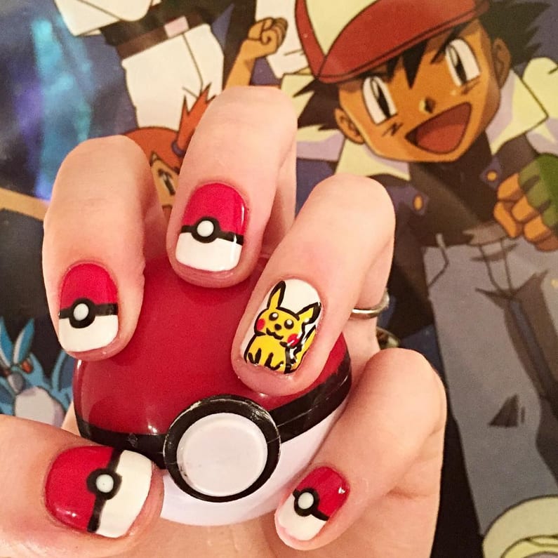Pokemon Nail Art