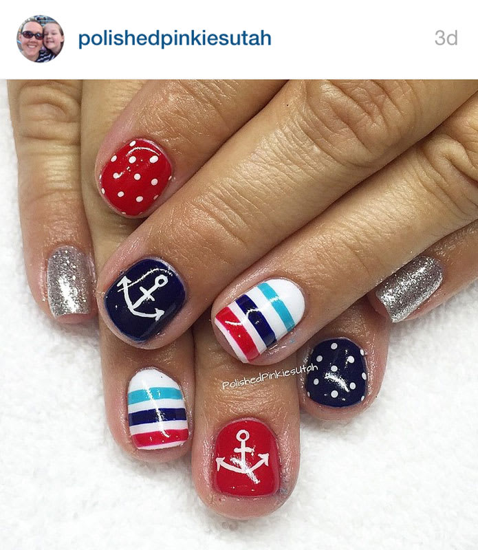 A Salute to Instagram's Best 4th of July Beauty Trends