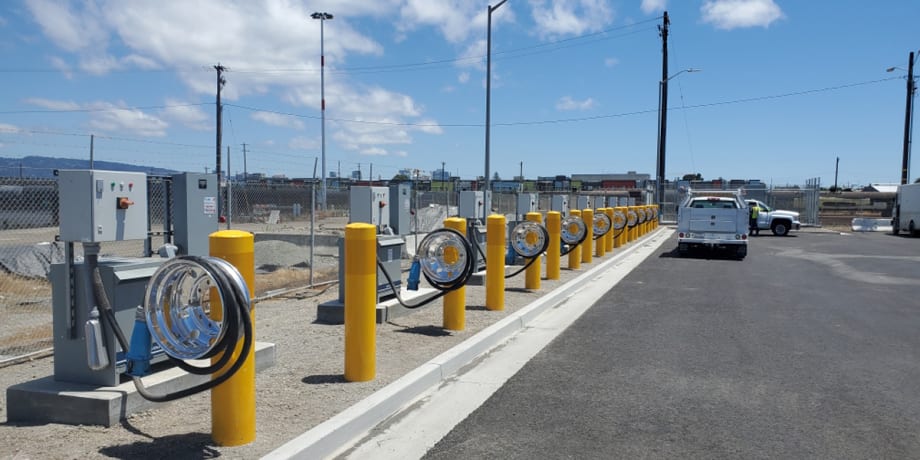 Oakland Port Launches Electric Truck Project