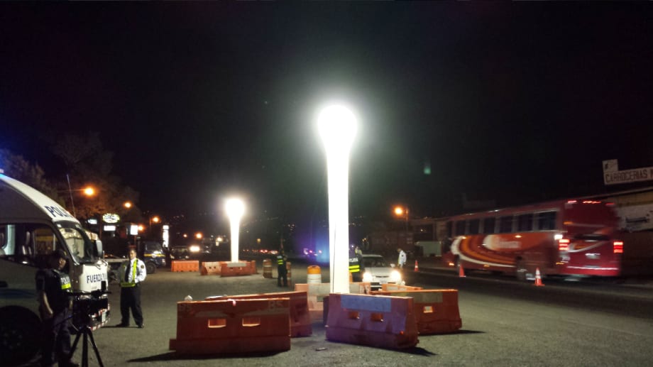 Prism Lighting Services Lights Increase Visibility in Emergencies