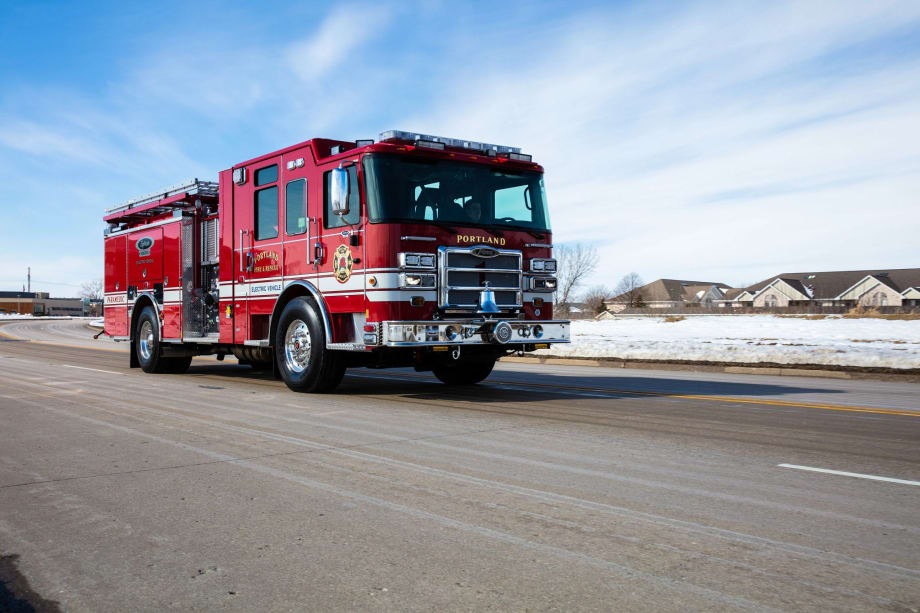 How Do Electric Fire Trucks Perform in the Winter?