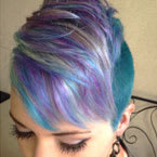 HOW-TO: Lavender, Mint & Blue Faux-Hawk Inspired by P!nk