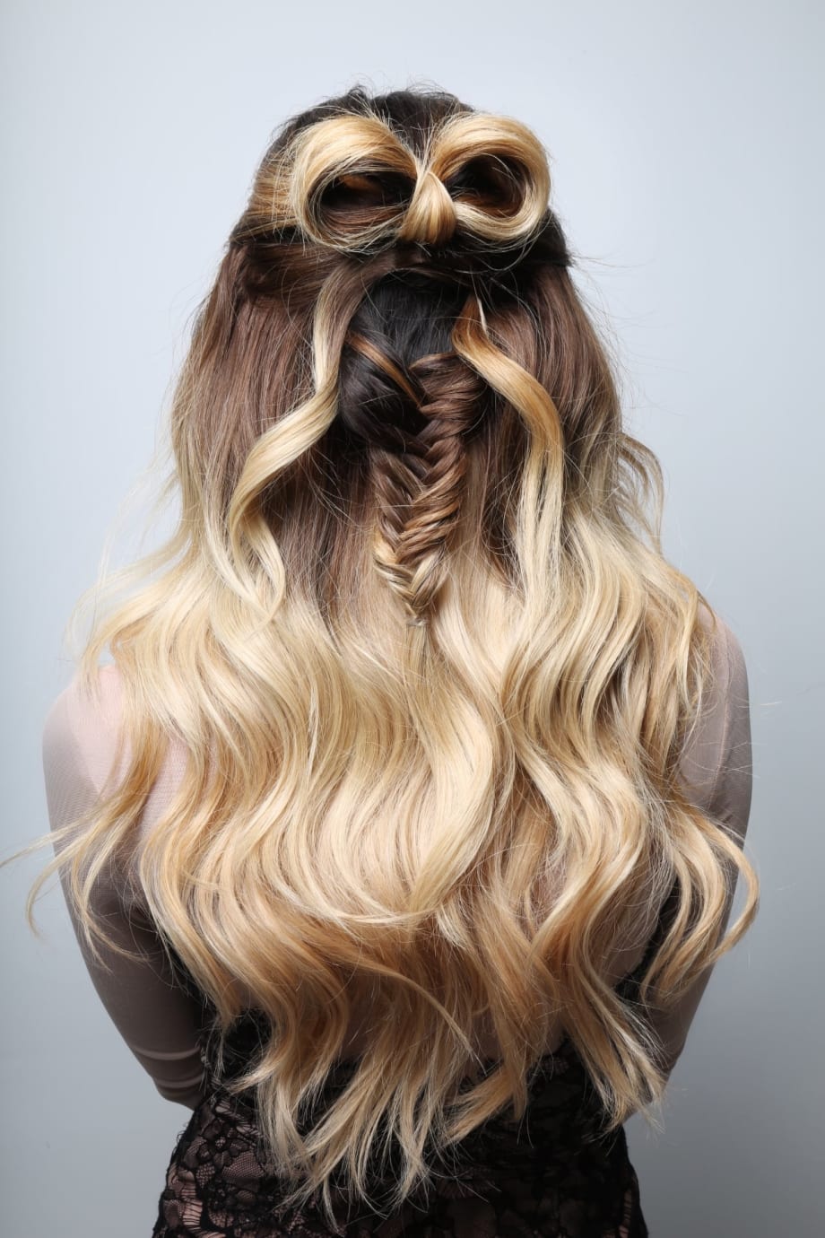 How-To: Bow Braid Half-Updo