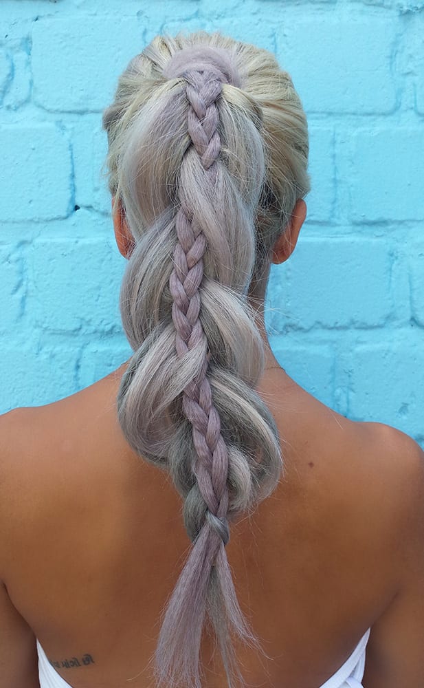 TRENDING THIS FALL: Metallic Top Coat Haircolor