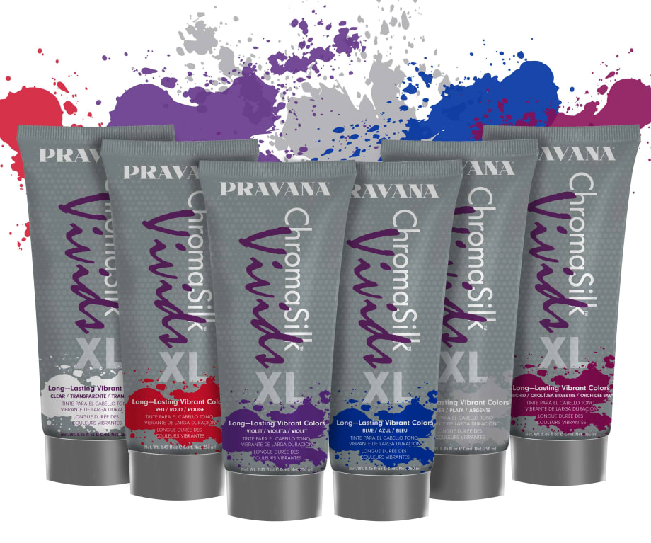 New Pravana Vivids XL Provide Extra Color in Top Chromasilk Vivids Shades