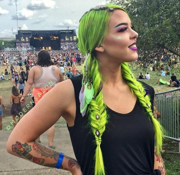 SalonCentric's Beauty Lounge Serves as a Styling Oasis During Lollapalooza