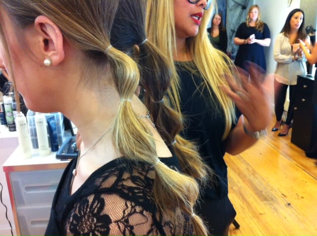 HOW TO: A Low, Chic, Textured Chignon