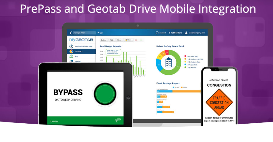 PrePass Integrates with Geotab API for Weigh Station Bypass