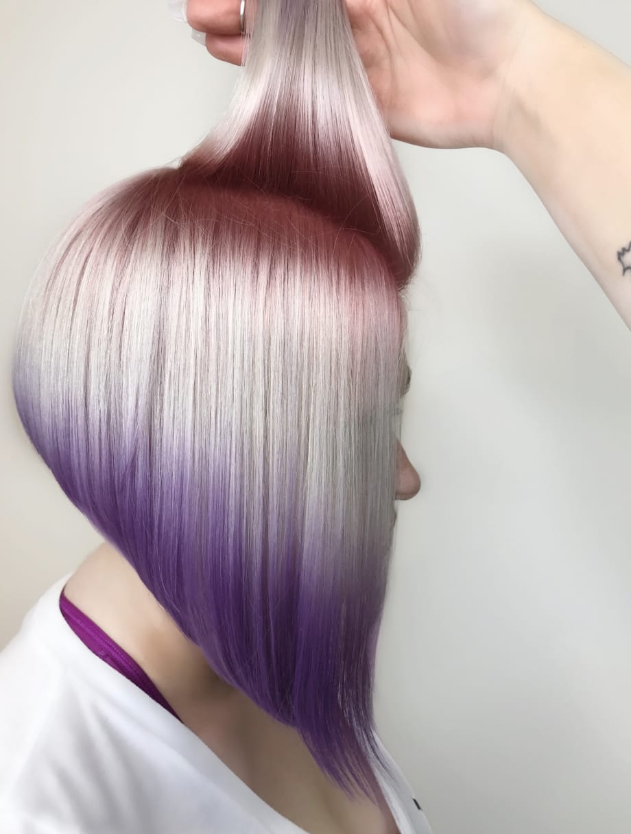FORMULA: Tri-Color Rose Gold and Purple Tourmaline Melt