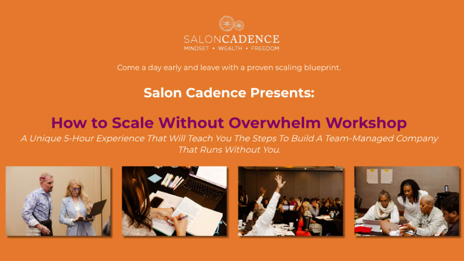 Salon Cadence Unveils Breakthrough Profit First for Salons Workshops at 8th Annual Data-Driven Salon Summit
