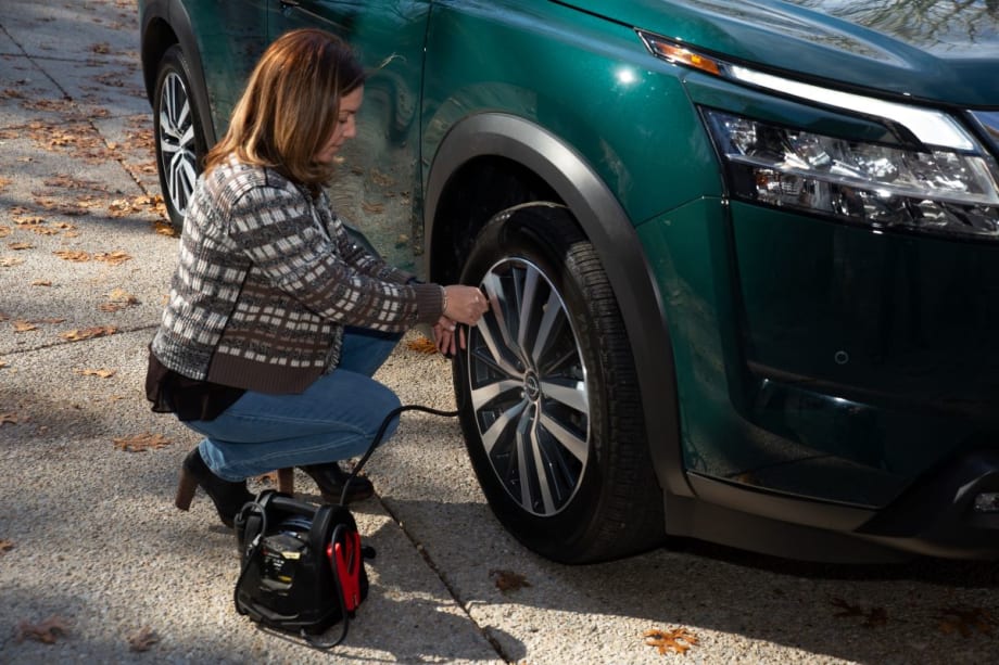 Nissan Tech Eases Tire Inflation Concerns