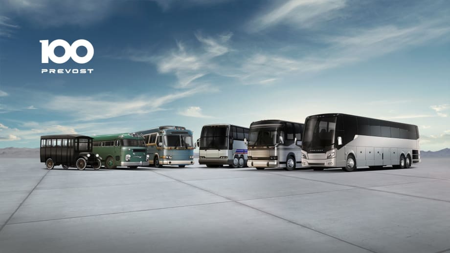 Prevost's 100th Anniversary Celebration Culminates in Quebec