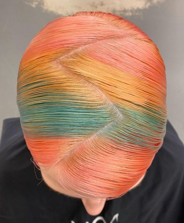 Eye Candy: Hair Color Processing Pics Are Saturated Sweets for the Soul