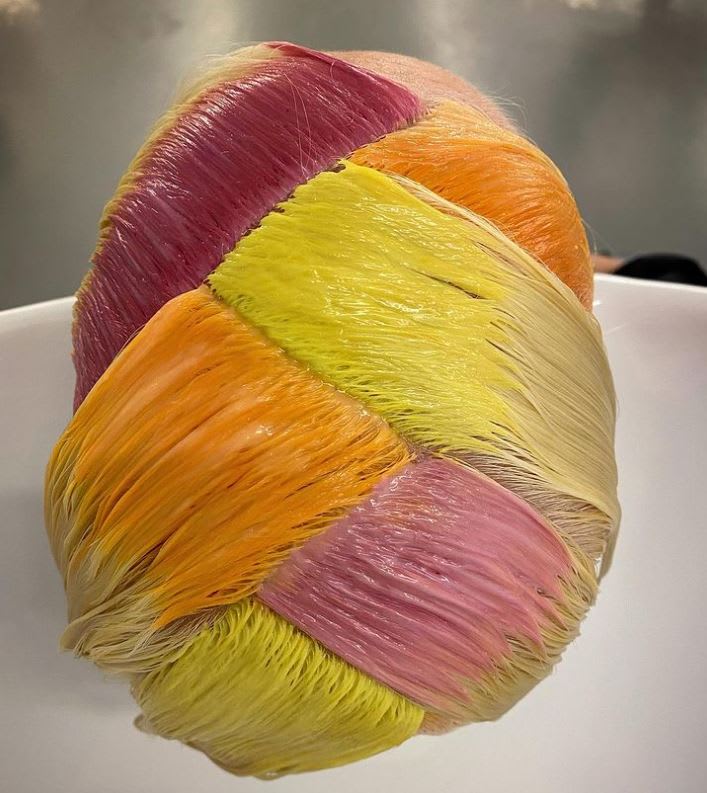 Eye Candy: Hair Color Processing Pics Are Saturated Sweets for the Soul