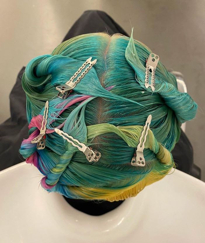 Eye Candy: Hair Color Processing Pics Are Saturated Sweets for the Soul
