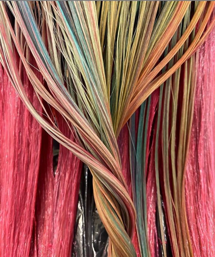Eye Candy: Hair Color Processing Pics Are Saturated Sweets for the Soul
