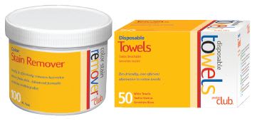 New Product Club Color Stain Remover and Disposable Towels
