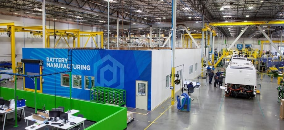 Proterra Opens Next-Gen EV Battery Manufacturing Facility 