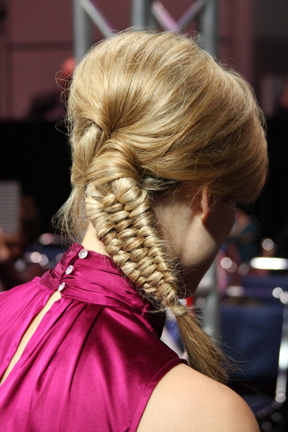 The Infinity Braid: A Structured Top & a Weaved Tail
