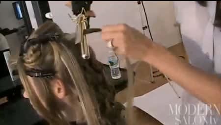 MODERN SALON TV: How-To Create Natural-Looking Texture With an Iron
