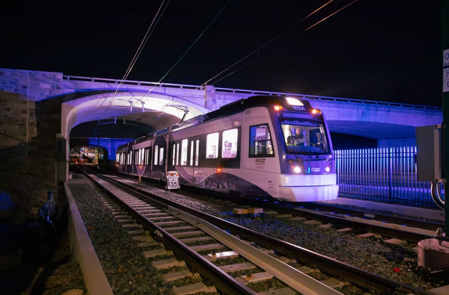 Maryland Transit Administration Receives Final Light Rail Vehicle for Purple Line Project