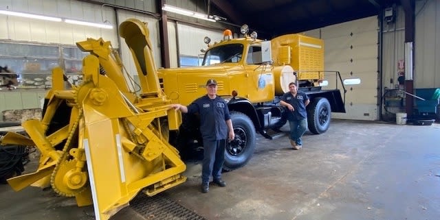 New York County Restores Antique Snow Thrower