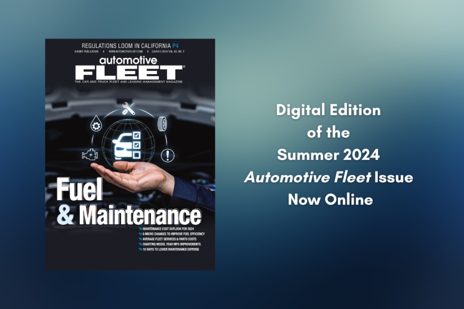 Check Out the Summer 2024 Issue of Automotive Fleet Magazine Online