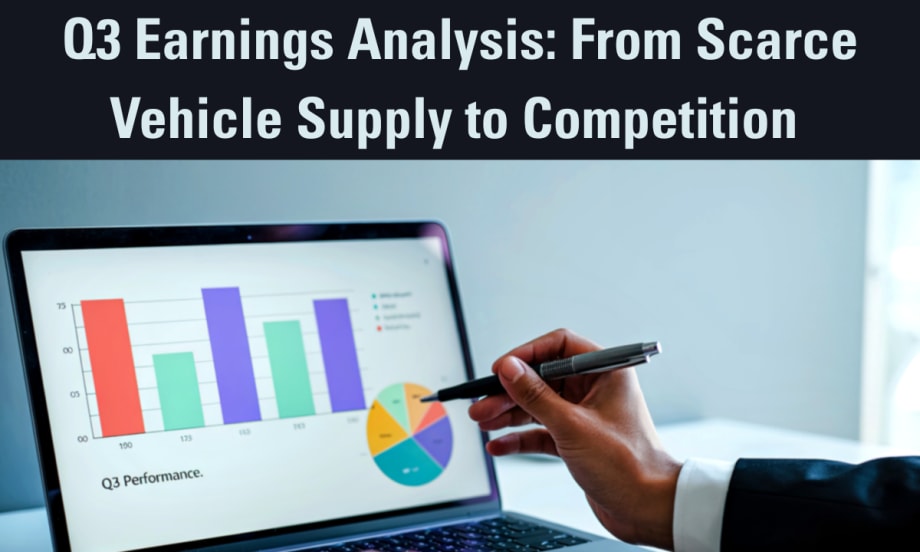 A Q3 earnings graphic that analyzes 2025.