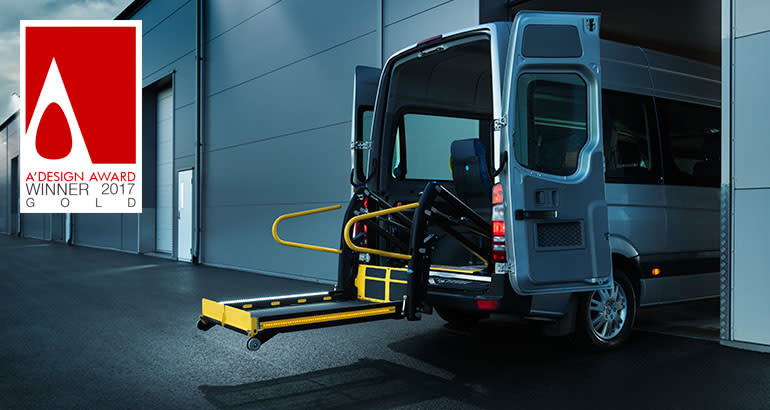 BraunAbility's Q-Series wheelchair lift wins design award