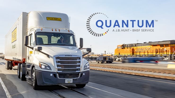 J.B. Hunt, BNSF Launch Quantum Premium Intermodal Service