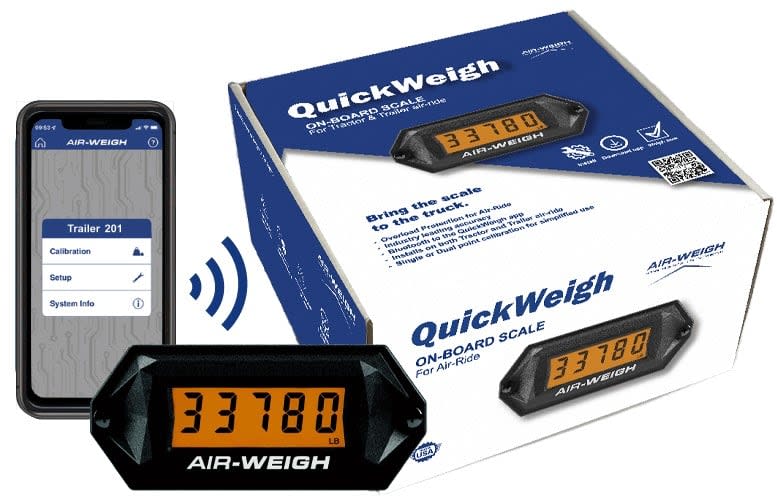 Air-Weigh Announces QuickWeigh Digital PSI Gauge & Scale Combo