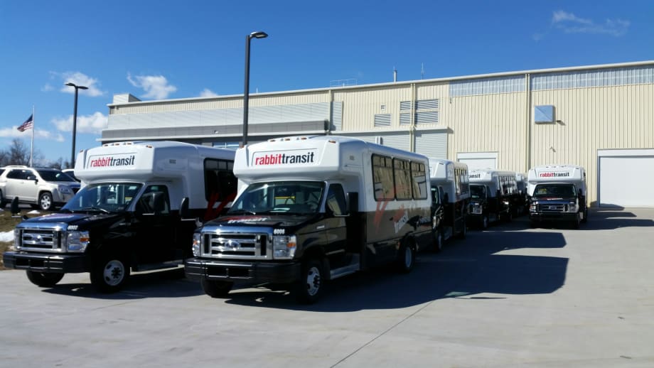 rabbittransit begins deployment of new 60-vehicle paratransit fleet