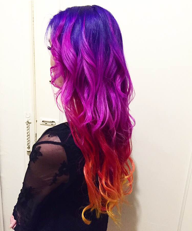 Makeover: From Fashion Green To Dimensional Magenta Melt
