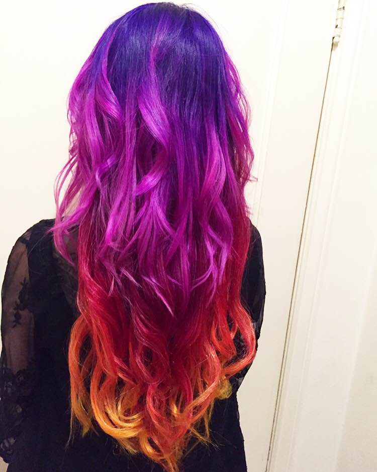 Makeover: From Fashion Green To Dimensional Magenta Melt