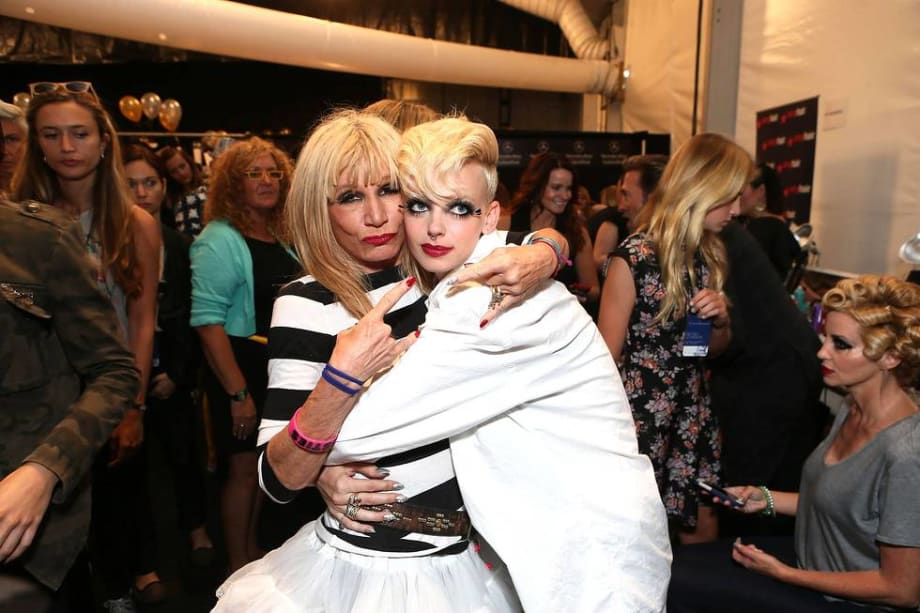 NYFW: Betsey Johnson Beauty: Sexy Hair, Morgan Taylor and Kryolan