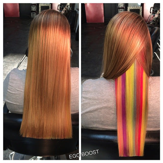 HOW-TO: Cynthia Lumzy's Peekaboo Rainbow Color