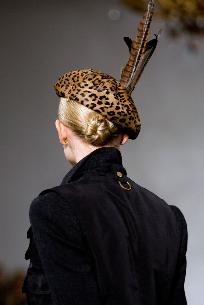 How-To: Ralph Lauren F/W 2008 Chignons and Knots