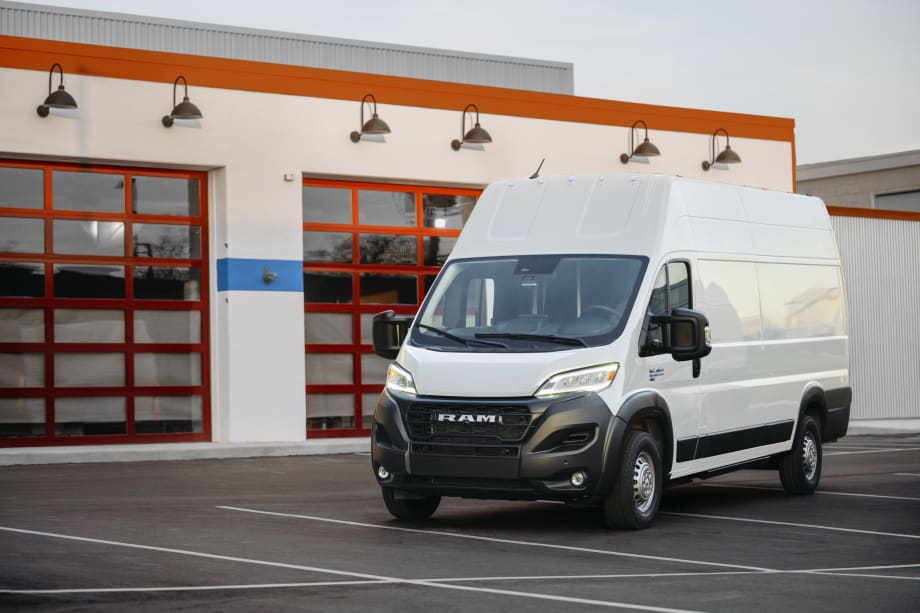 Ram Debuts All-Electric ProMaster Van